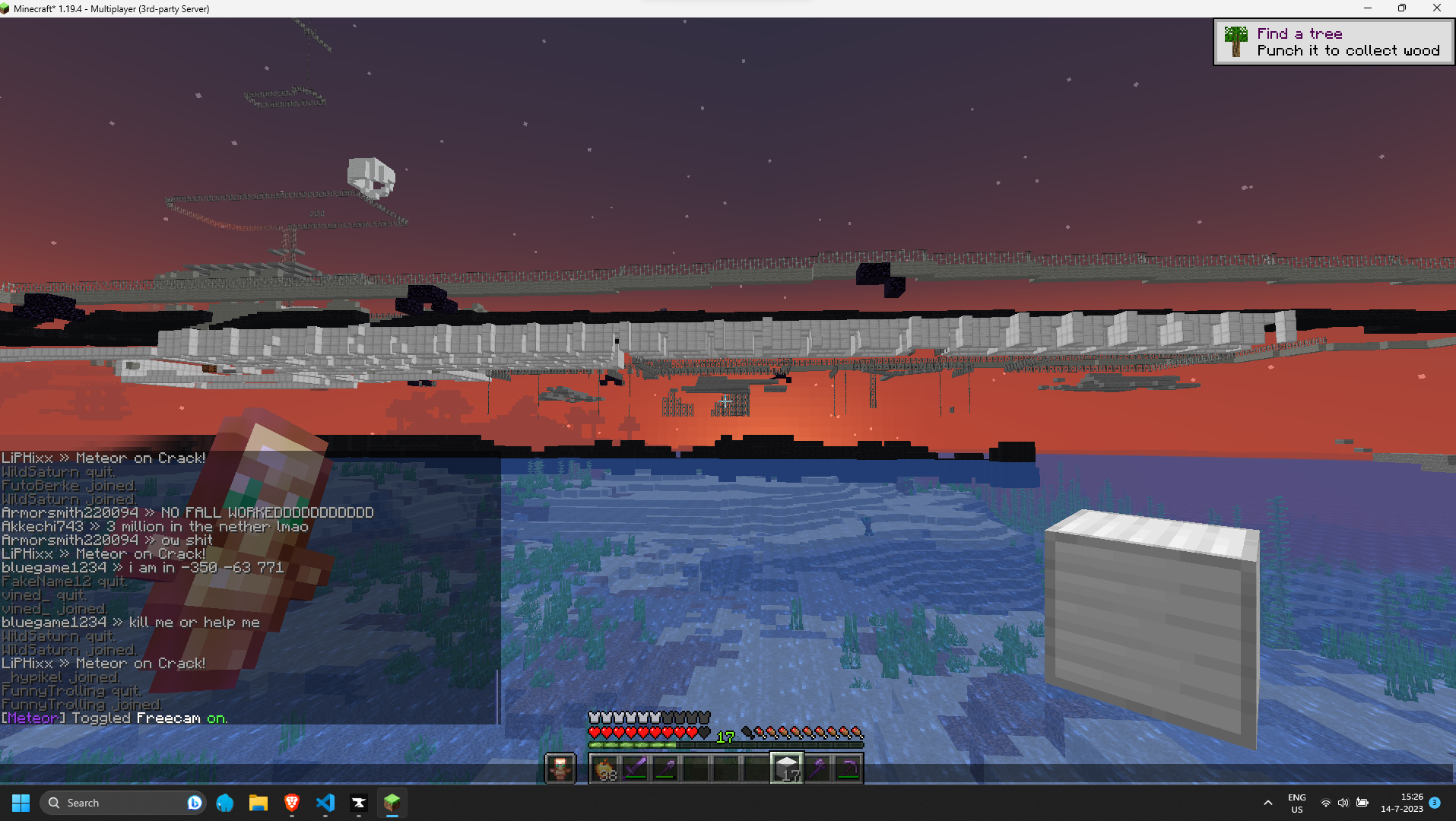 aircraft carrier at main base